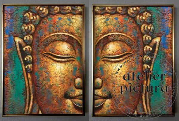 Învățăturile lui Buddha Tablouri pictate manual, Set tablouri abstracte